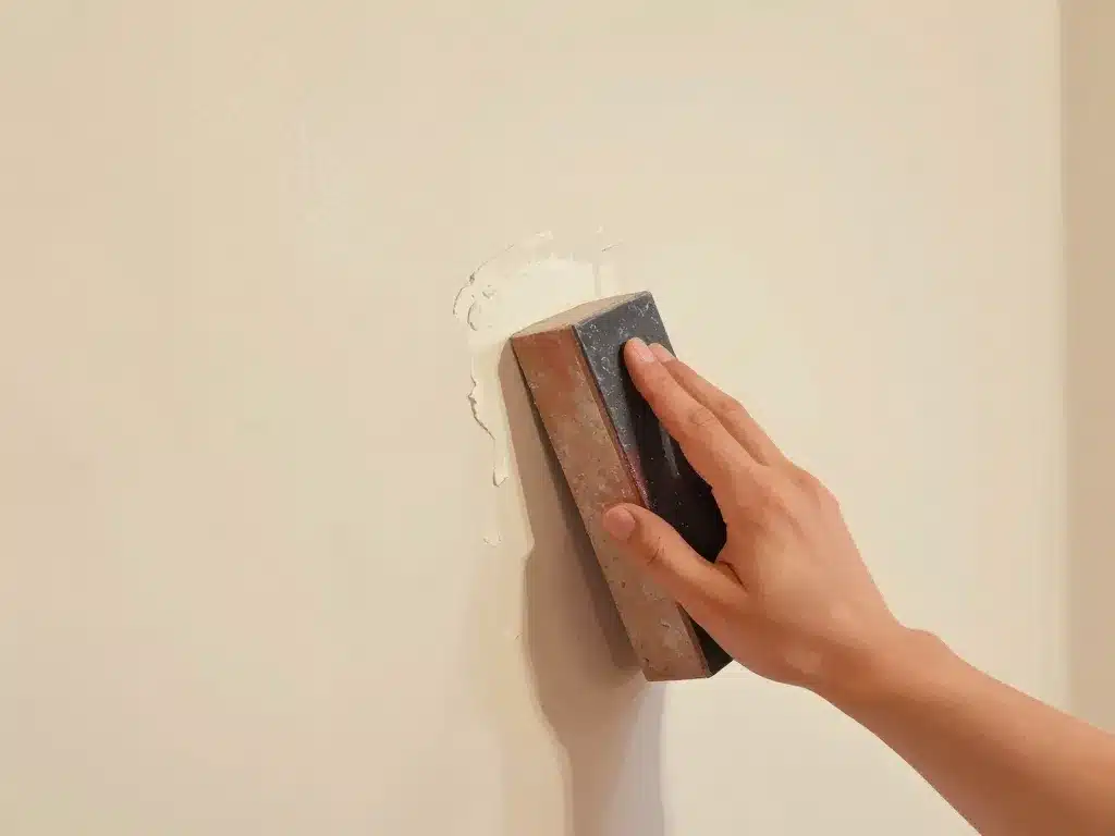 Ponçage correction 3 couches de peinture et toujours des traces