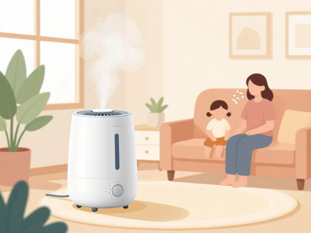 a quoi sert un humidificateur d air illustration usage quotidien