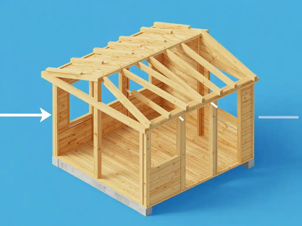 construction appenti en bois étapes clés