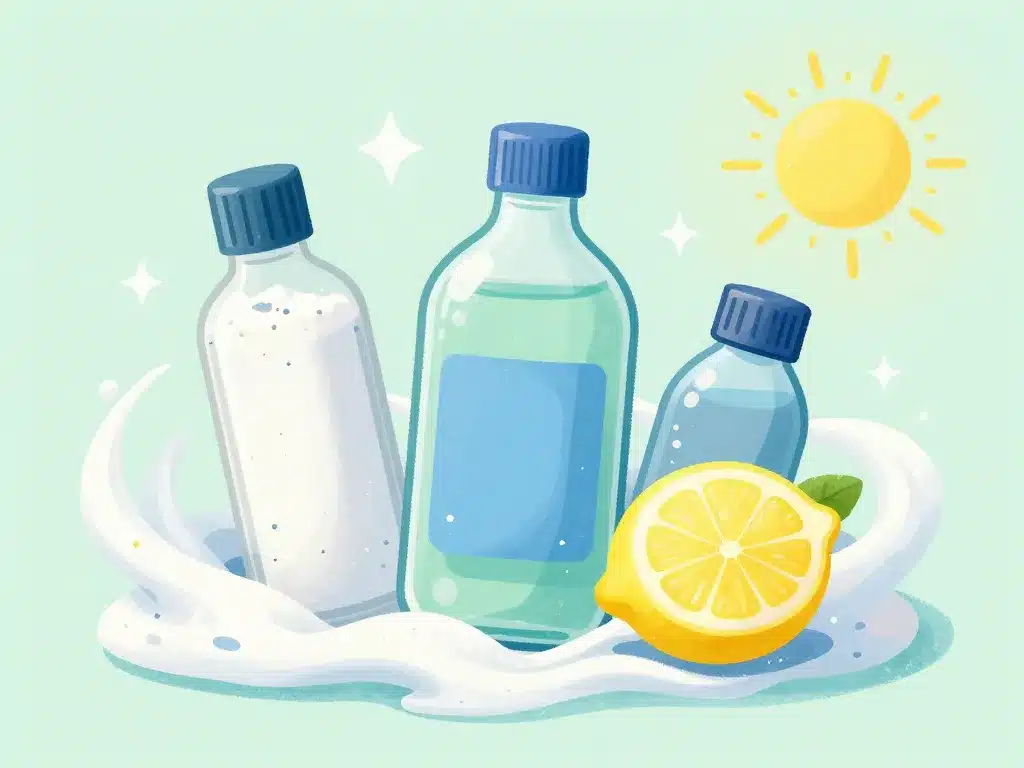 bicarbonate blanchir linge blanc booster produits