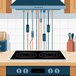 Schéma branchement plaque induction 4 fils dans une cuisine