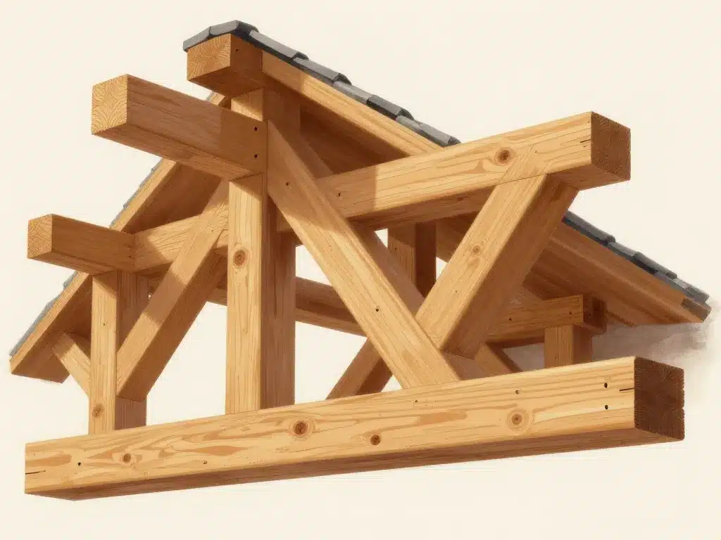 Comparatif sections charpente jambe de force, dimensionnement
