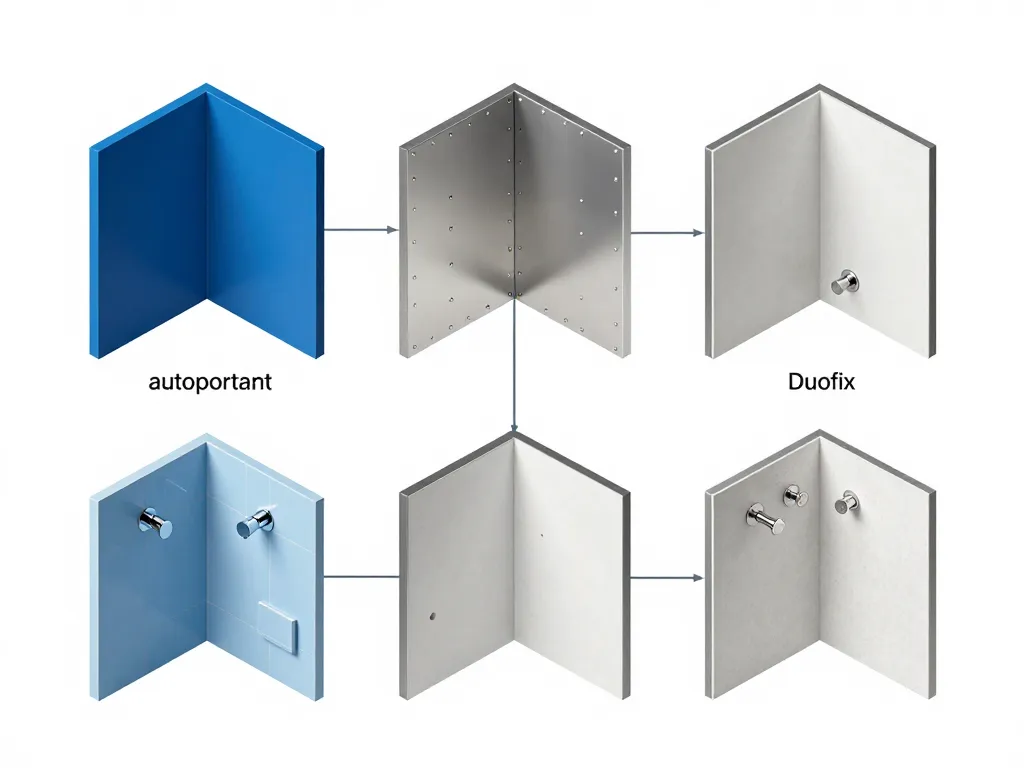 Schéma choix wc suspendu geberit types de murs