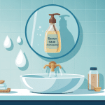 distributeur de savon mural rechargeable dans salle de bain moderne