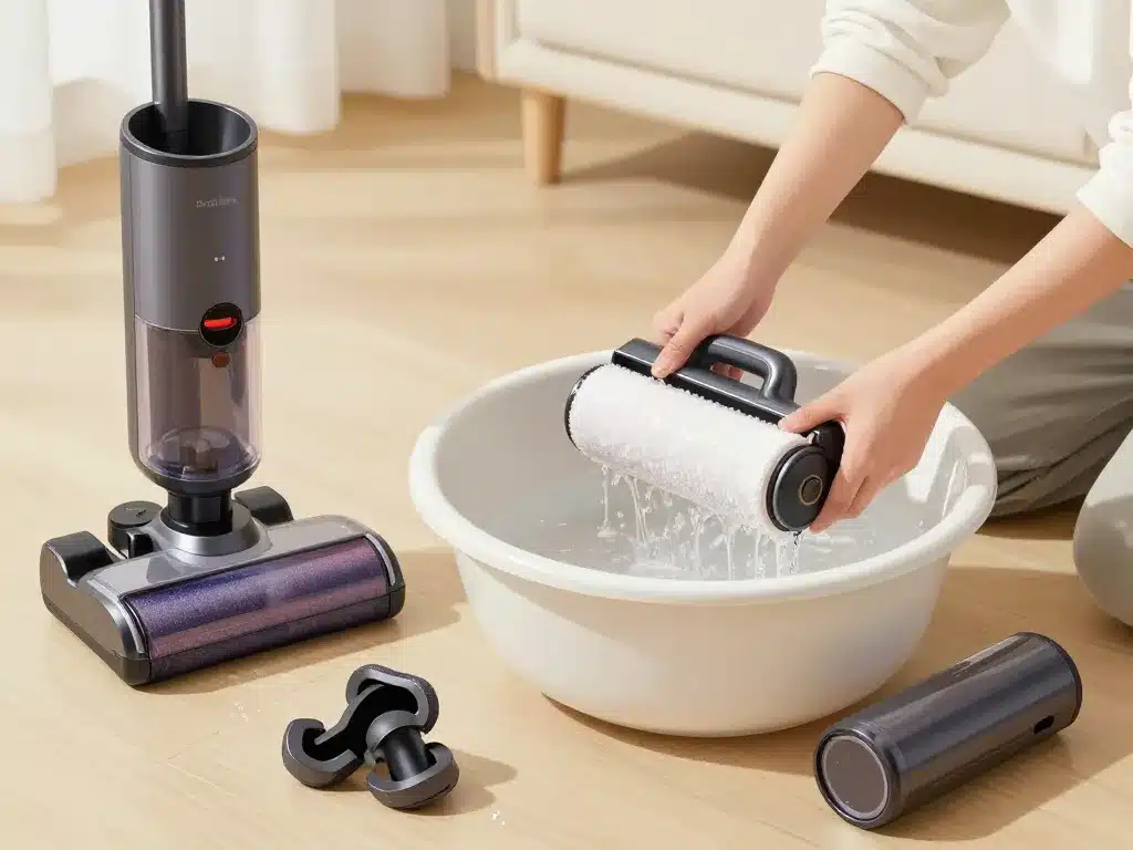 dreame h12 pro laisse des traces nettoyage rouleau