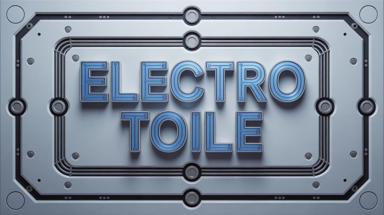 electro toile stylisée mailles métalliques effet brillant