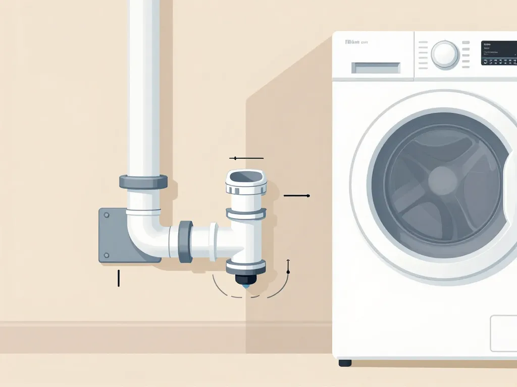 Règles techniques hauteur evacuation lave linge