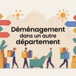 Illustration principale je déménage dans un autre département