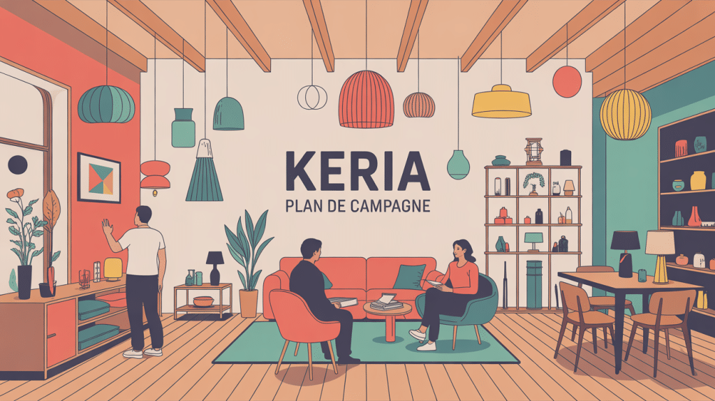 Magasin Keria Plan de Campagne, univers lumineux design