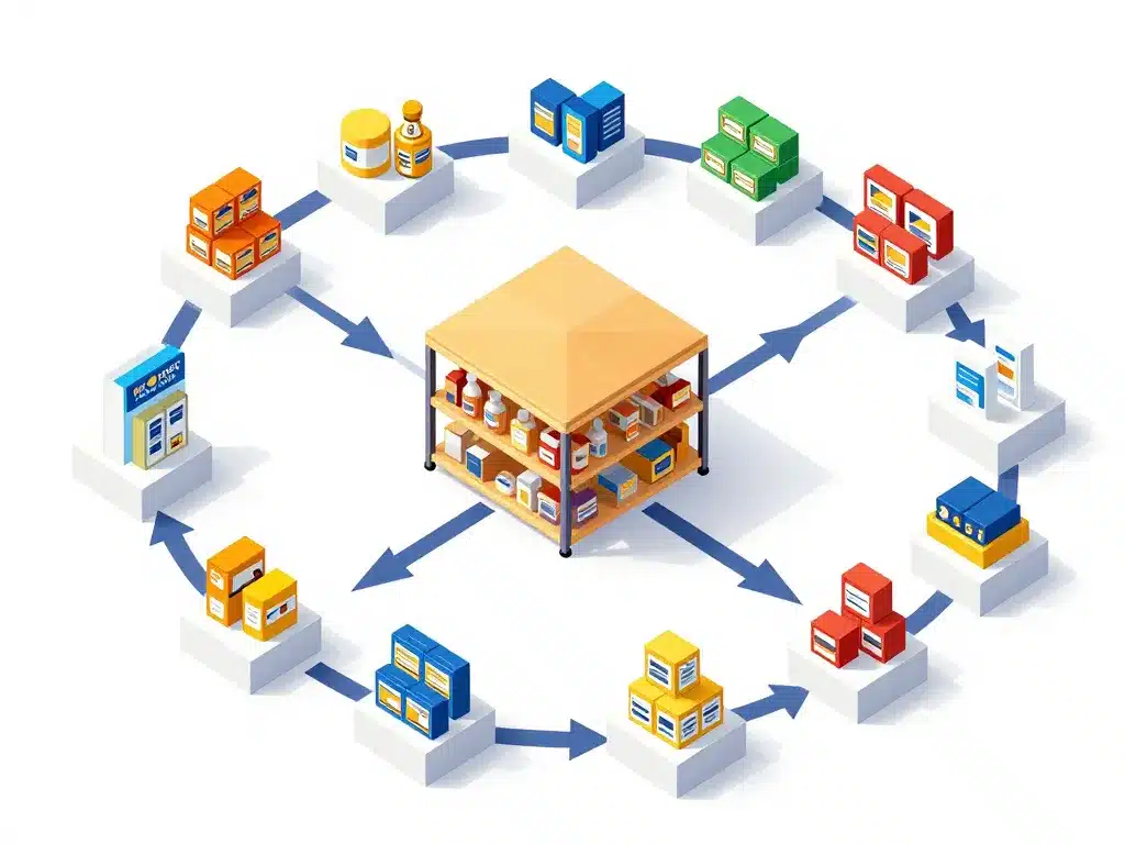 diagramme logistique logista saint nazaire distribution commerces
