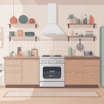 meuble range balai et aspirateur dans un intérieur moderne organisé