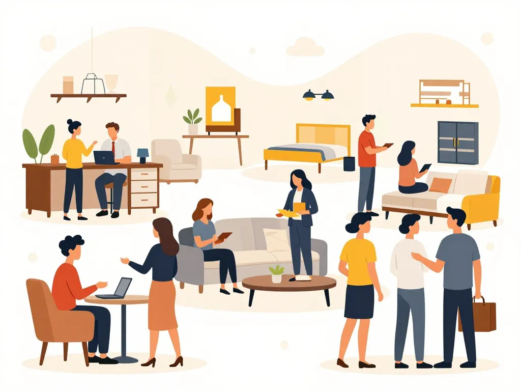 services magasin Mobilier de France Plan de Campagne