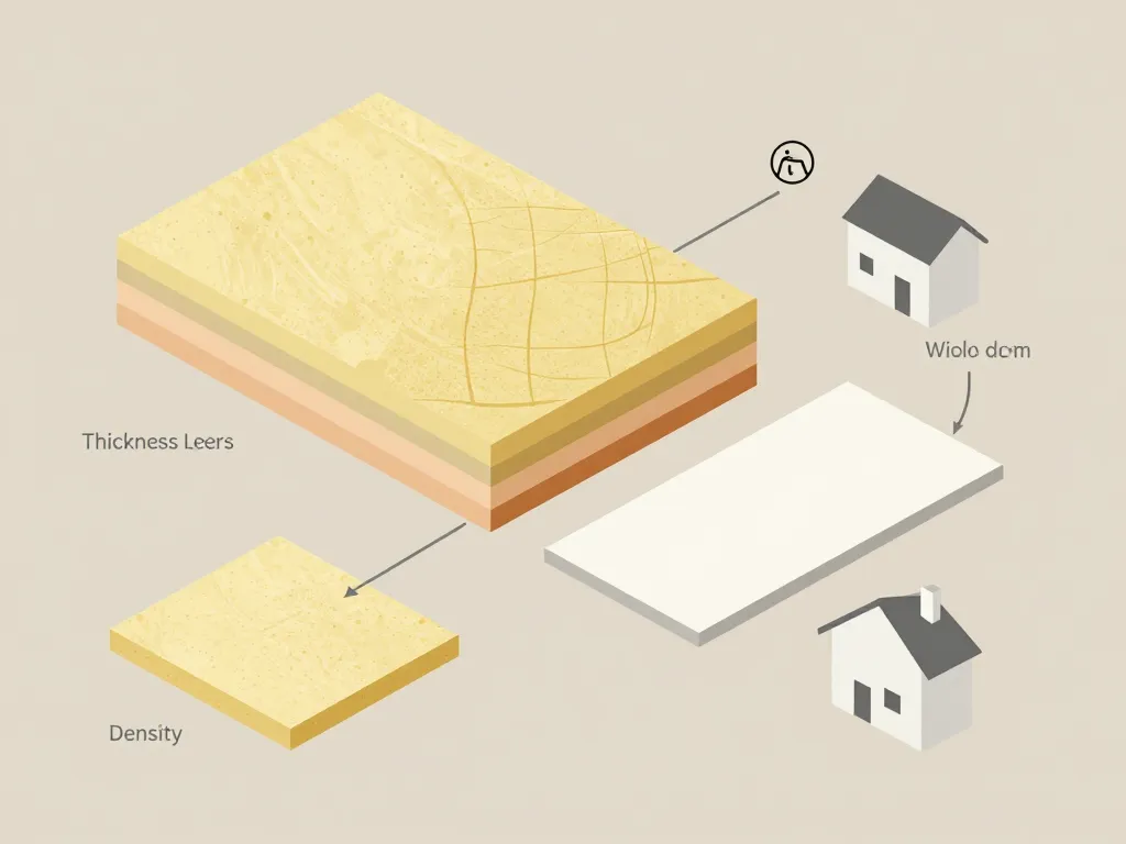 prix de la laine de bois au m2 concept diagramme facteurs