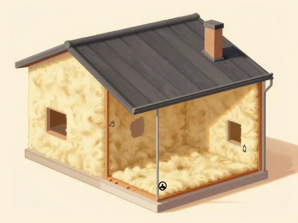 prix de la laine de bois au m2 illustration usages performances