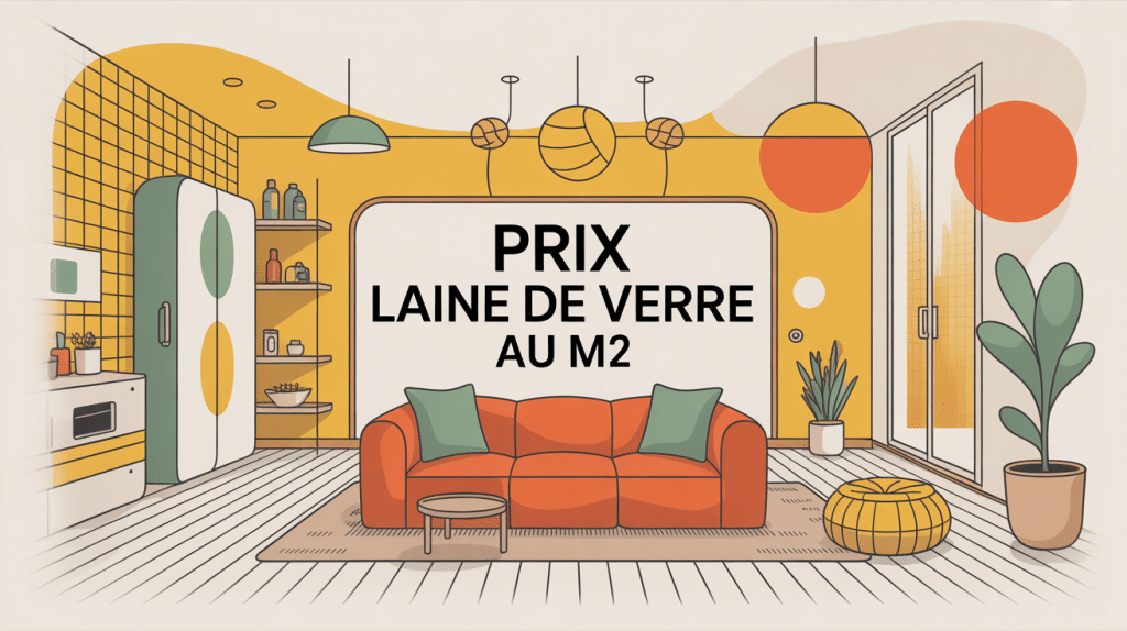 Illustration centrale prix de la laine de verre au m2 coupe maison isolée