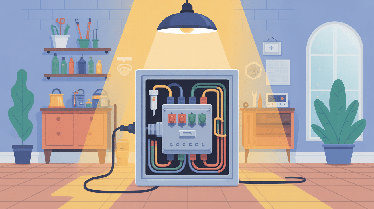 illustration prix pour changer tableau electrique moderne