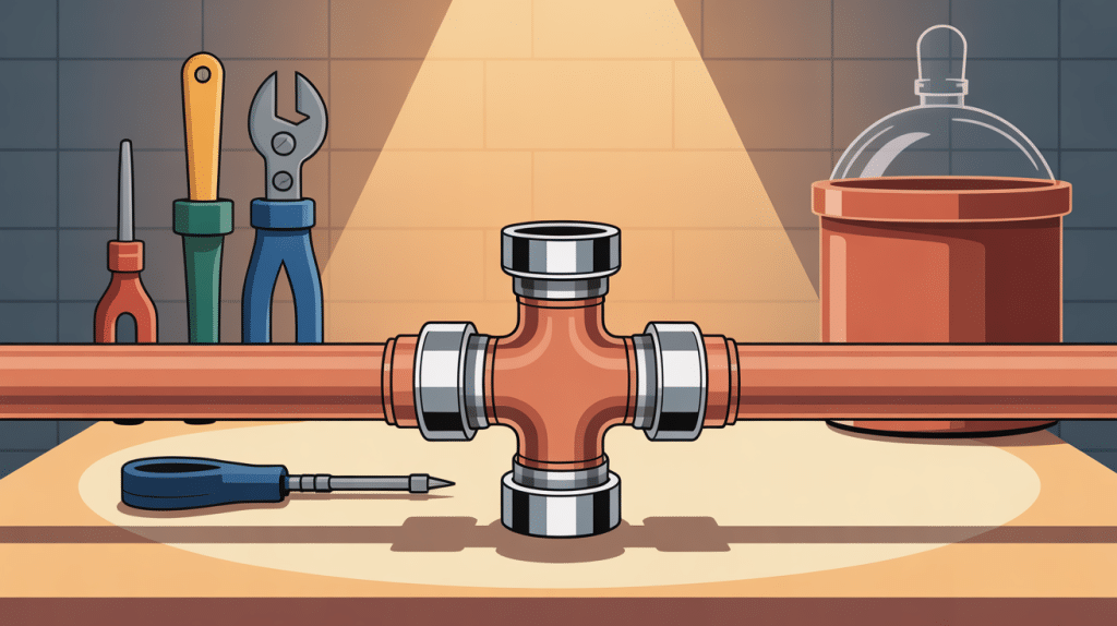 raccorder per sur cuivre illustration tutoriel