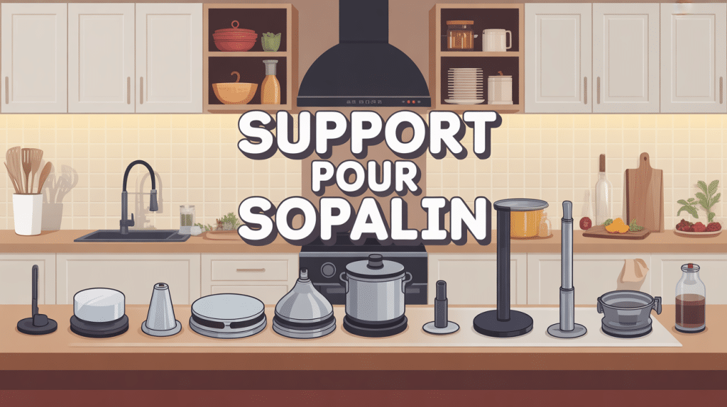 support pour sopalin différents modèles cuisine moderne