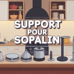support pour sopalin différents modèles cuisine moderne