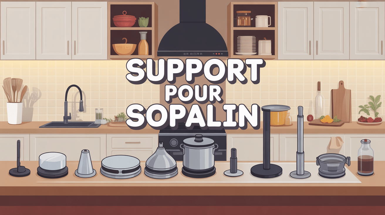 support pour sopalin différents modèles cuisine moderne