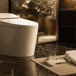 bidet toilet bidet élégant salle de bain contemporaine