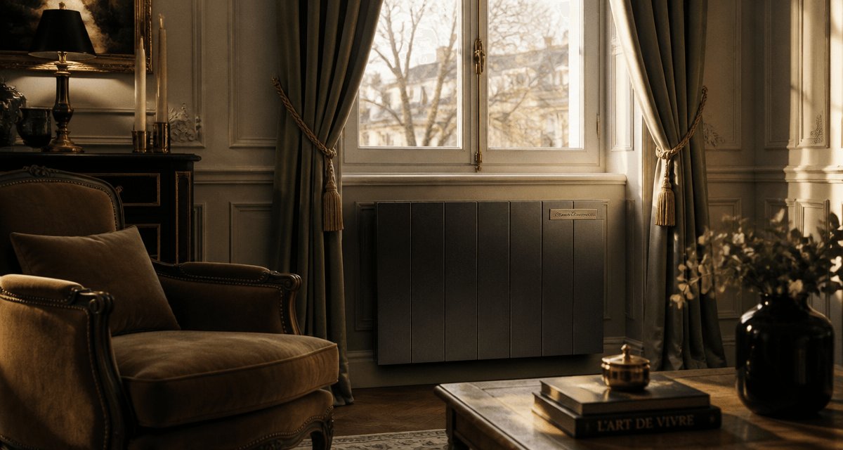 chauffage individuel electrique radiateur inertie moderne