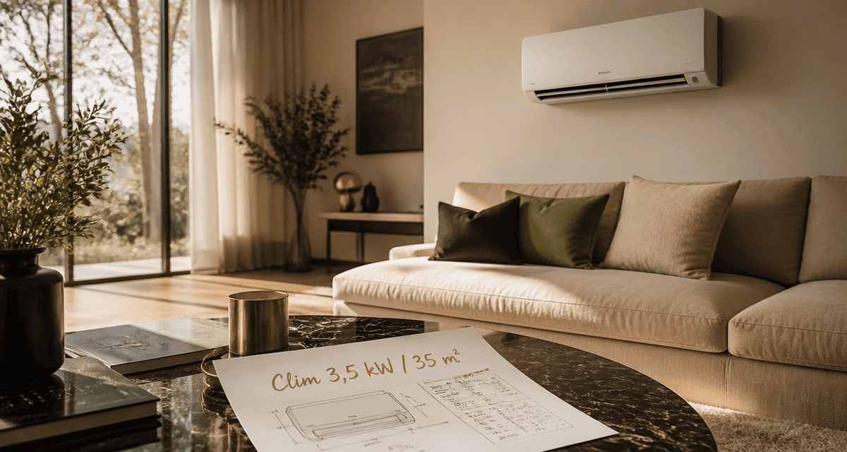 clim 3 5 kw combien de m2 dans salon lumineux