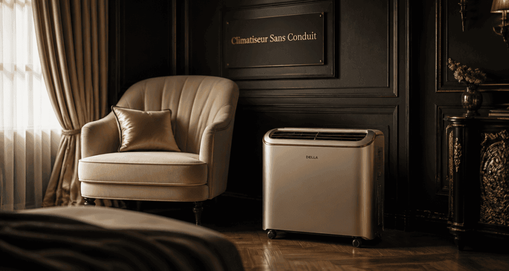 climatiseur sans conduit avis dans chambre élégante