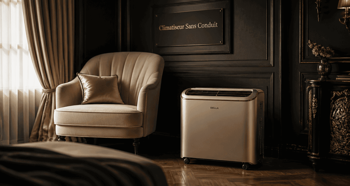 climatiseur sans conduit avis dans chambre élégante
