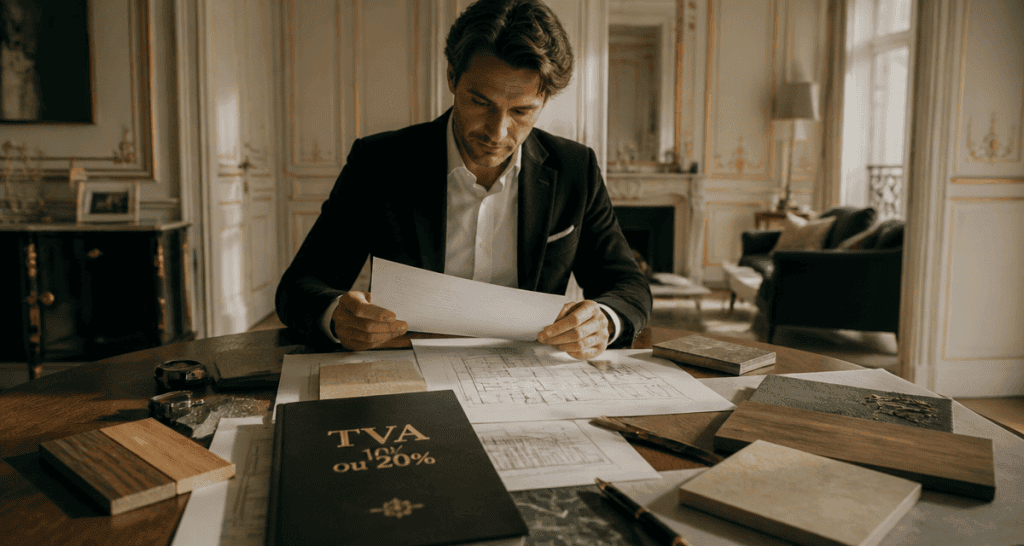 comment savoir si tva à 10 ou 20 travaux artisan