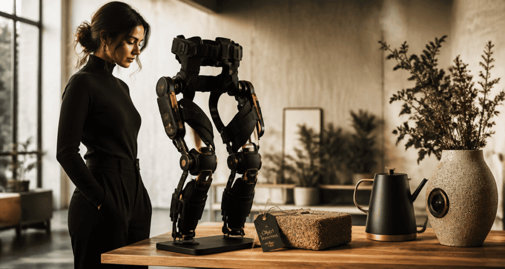 objet innovant exosquelette et objets écologiques