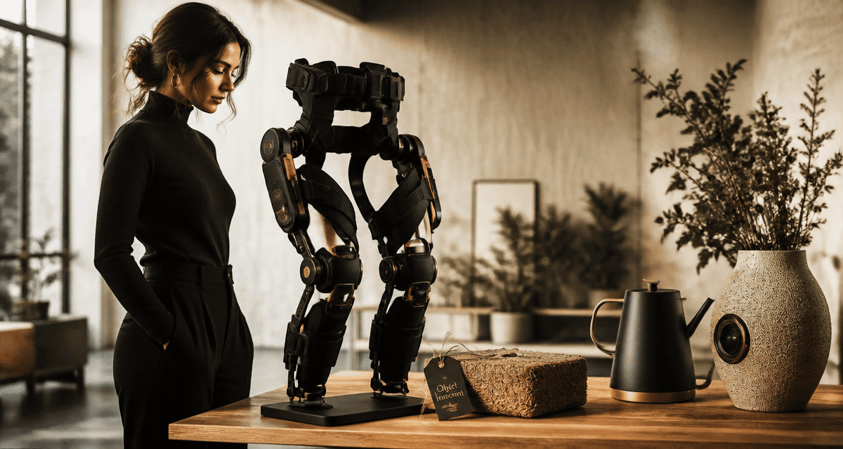 objet innovant exosquelette et objets écologiques