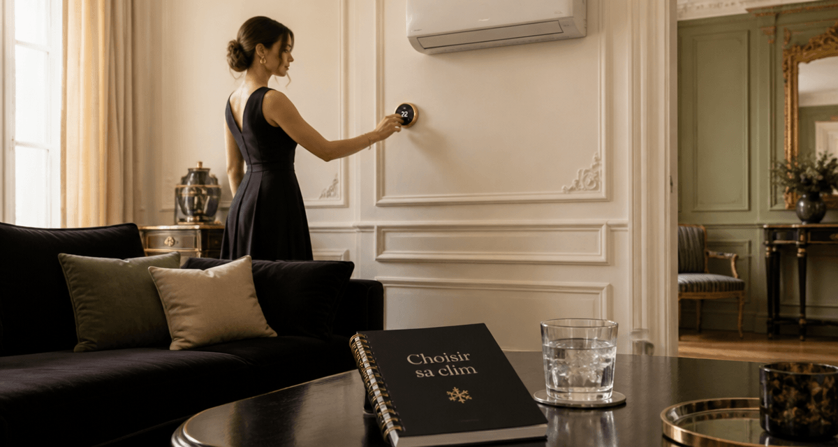 quel climatiseur choisir dans un salon haut de gamme