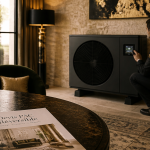 pompe à chaleur clim réversible prix installée dans salon moderne