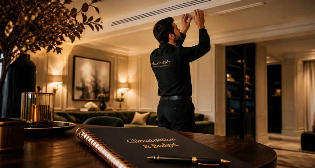 prix clim réversible salon luxe installateur
