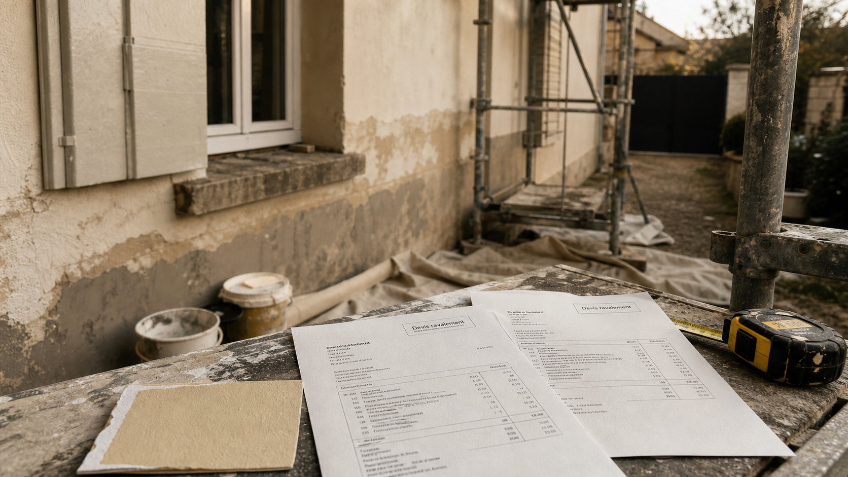 Prix ravalement façade maison 120m2 : budget 2025