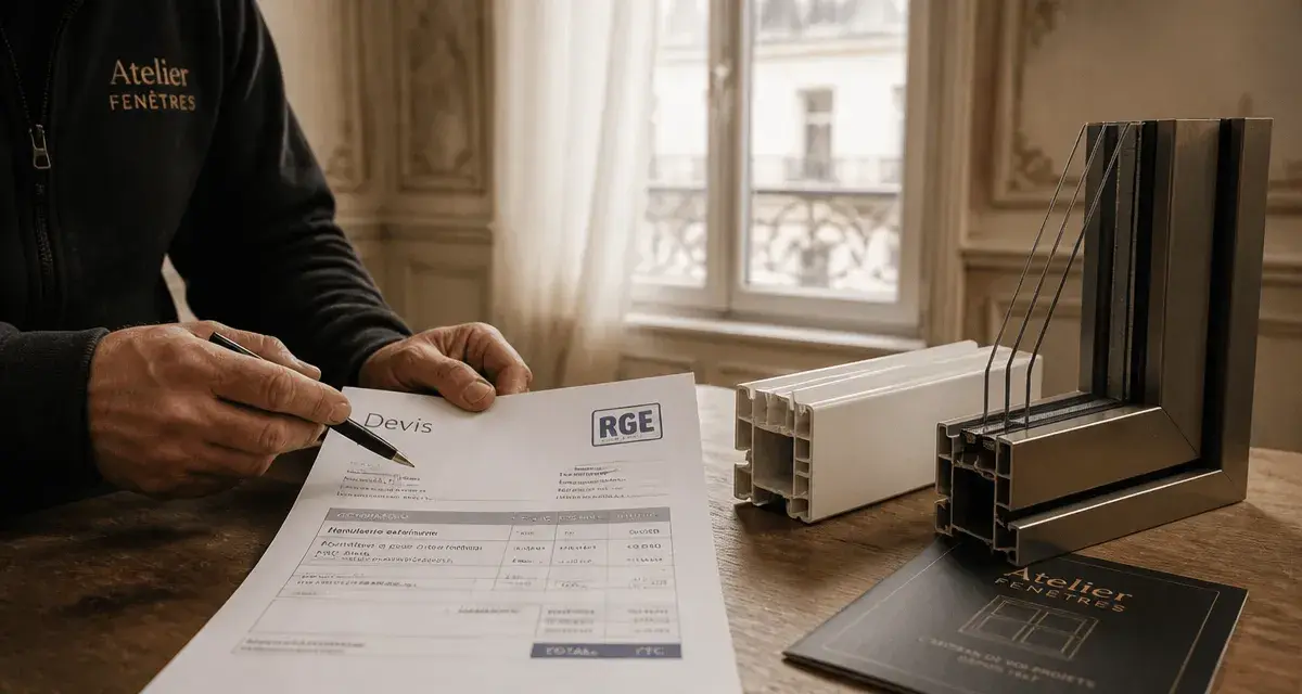 Prix remplacement fenêtre : devis RGE, artisan et menuiseries PVC