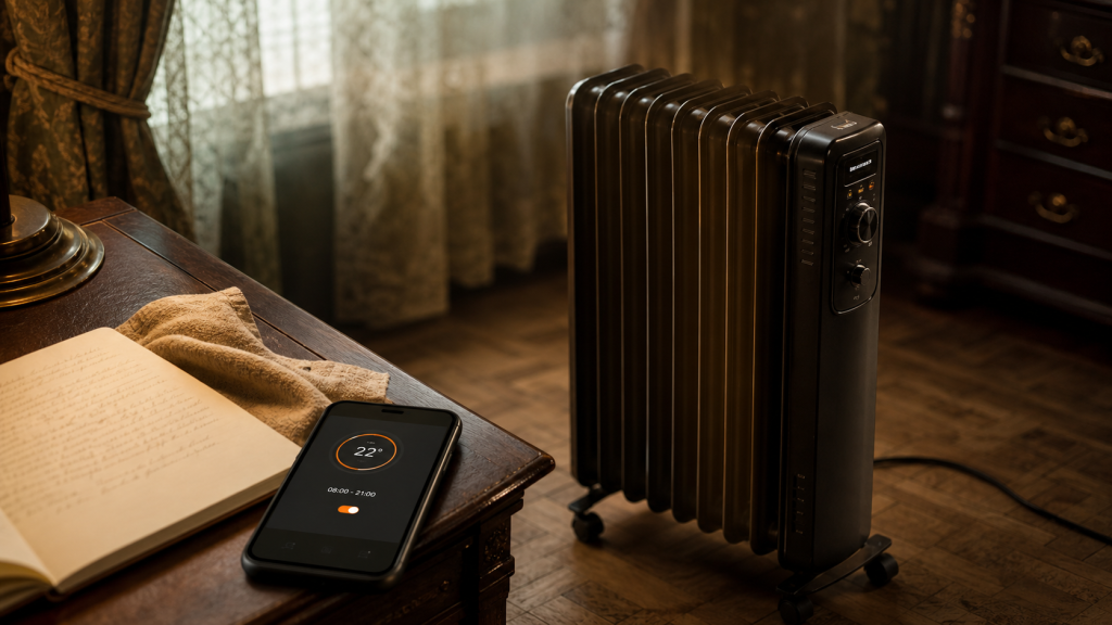 Radiateur bain d'huile basse consommation pour chauffer sans gaspiller