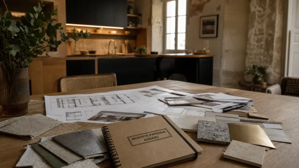 Architecte d’intérieur à Angers : rénovation, agencement et mission complète