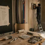 artisan-renovation conseils travaux diy : chantier hybride, finitions DIY et électricité par artisan