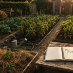 Comment organiser son potager : soleil, eau et rotations, potager paillé.
