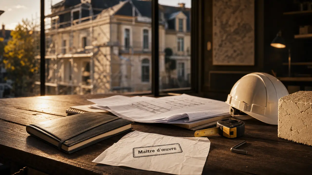 maitre d oeuvre angers : plans techniques et suivi de chantier en rénovation