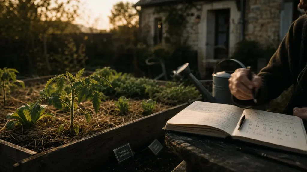 Mon jardin potager : 10 m², 6 à 8 h de soleil et un calendrier pour bien démarrer