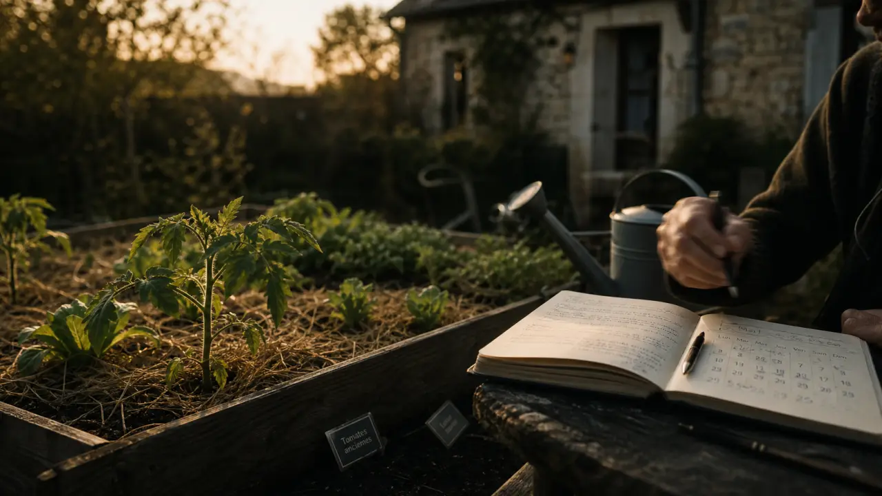 Mon jardin potager en carrés : jeunes plants, terreau et calendrier de démarrage
