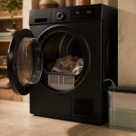 seche linge condensation c'est quoi : sécheur à condensation, bac de récupération et linge