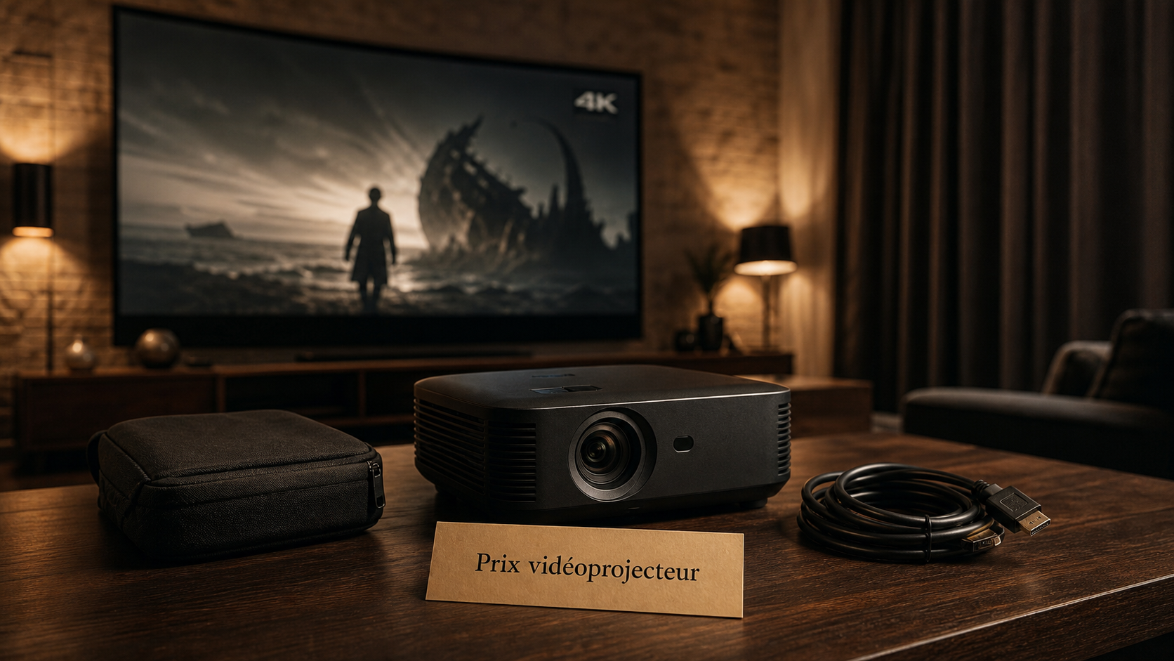 Vidéoprojecteur prix : 4K, laser et portable en home cinéma