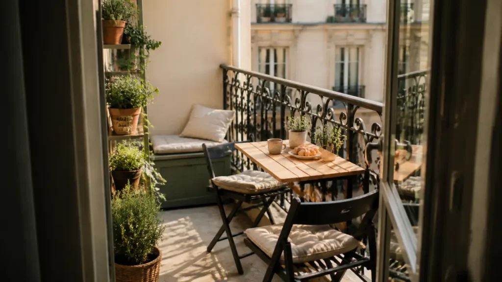 Petit balcon, grand balcon : où placer mobilier, plantes et zones sans perdre de place ?
