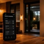 Maison connectée : smartphone pour piloter volets, chauffage et sécurité