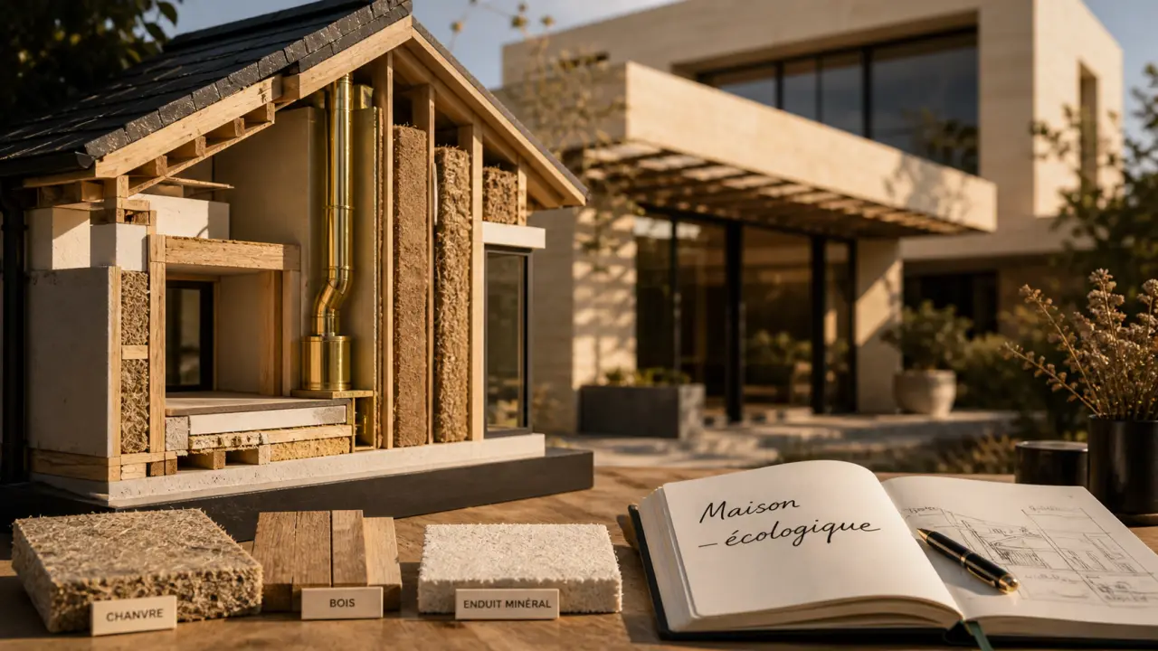 Maison ecologique : matériaux sains et isolation efficace