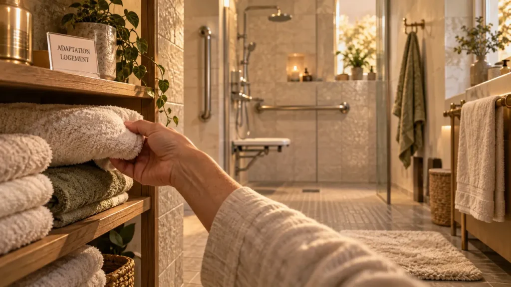 Adapter le logement senior sécurise les déplacements sans dénaturer le domicile